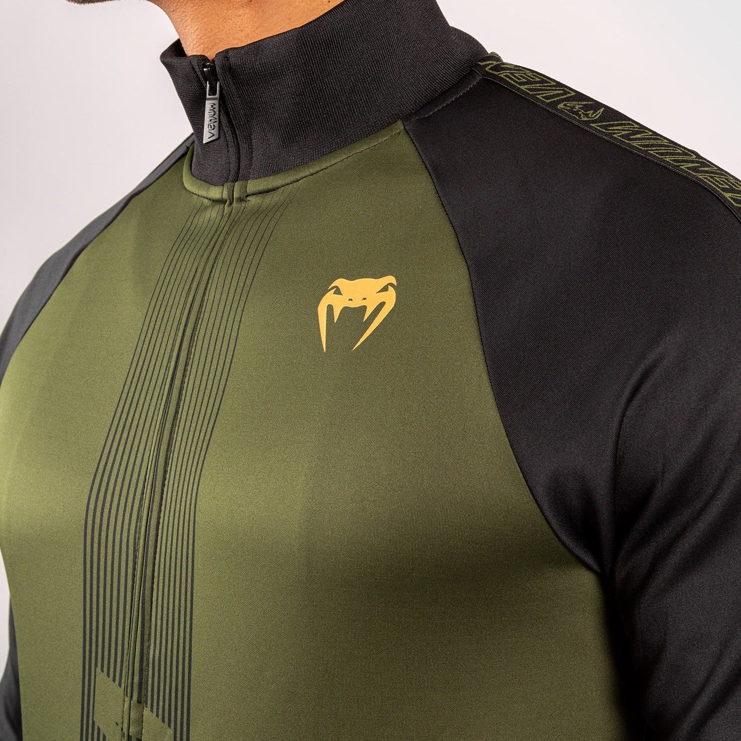 Venum Club 212 Track Jacket – Khaki/Black