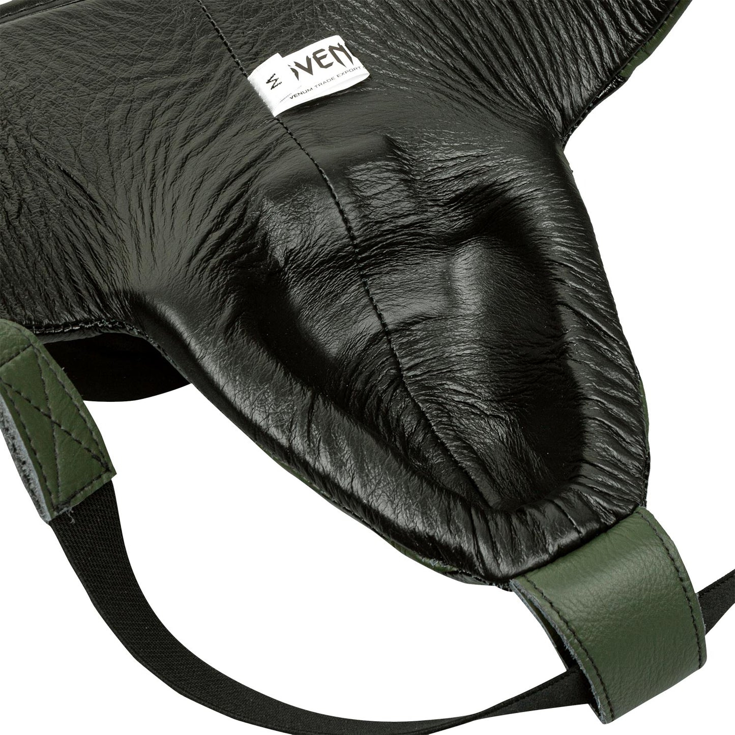 Venum Pro Boxing Protective Cup Linares Edition - Velcro - Khaki/Black/Gold