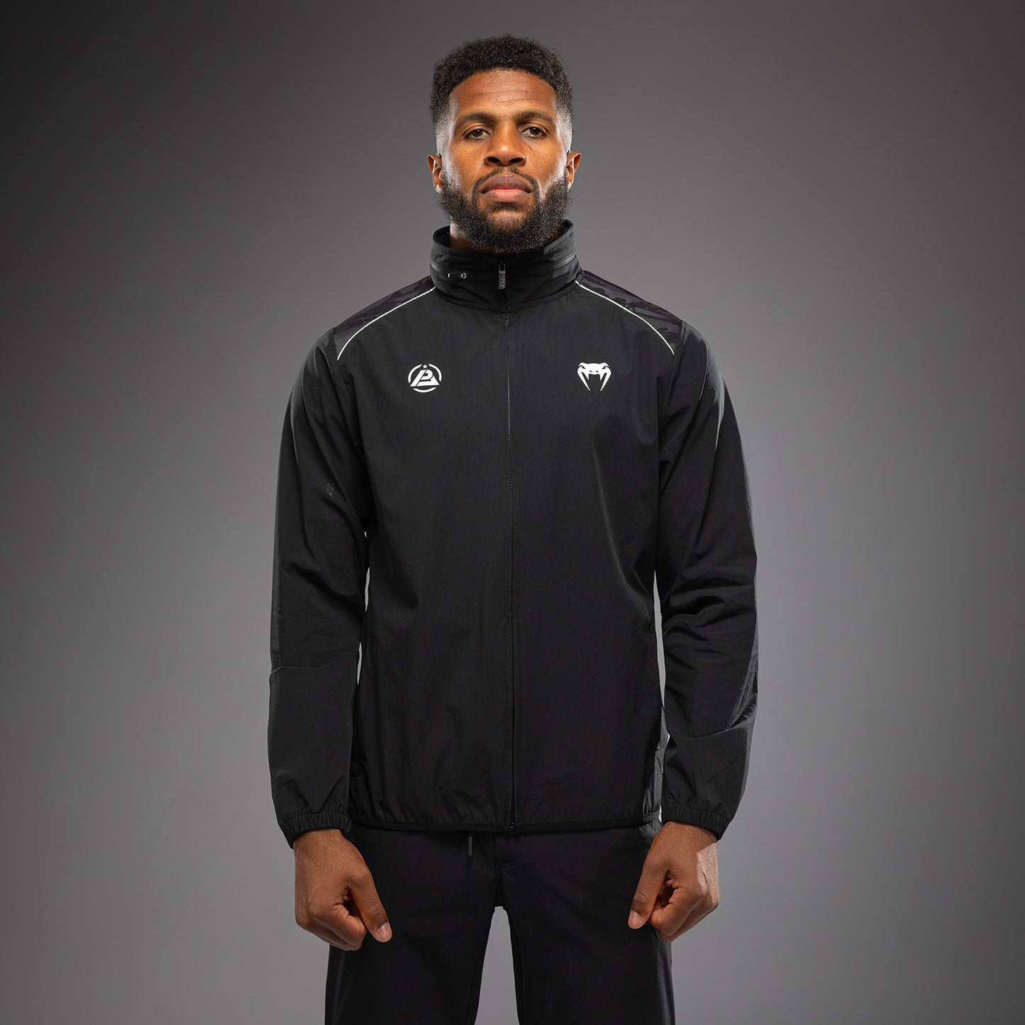 Venum x Polaris Track Jacket - Black/Storm Grey
