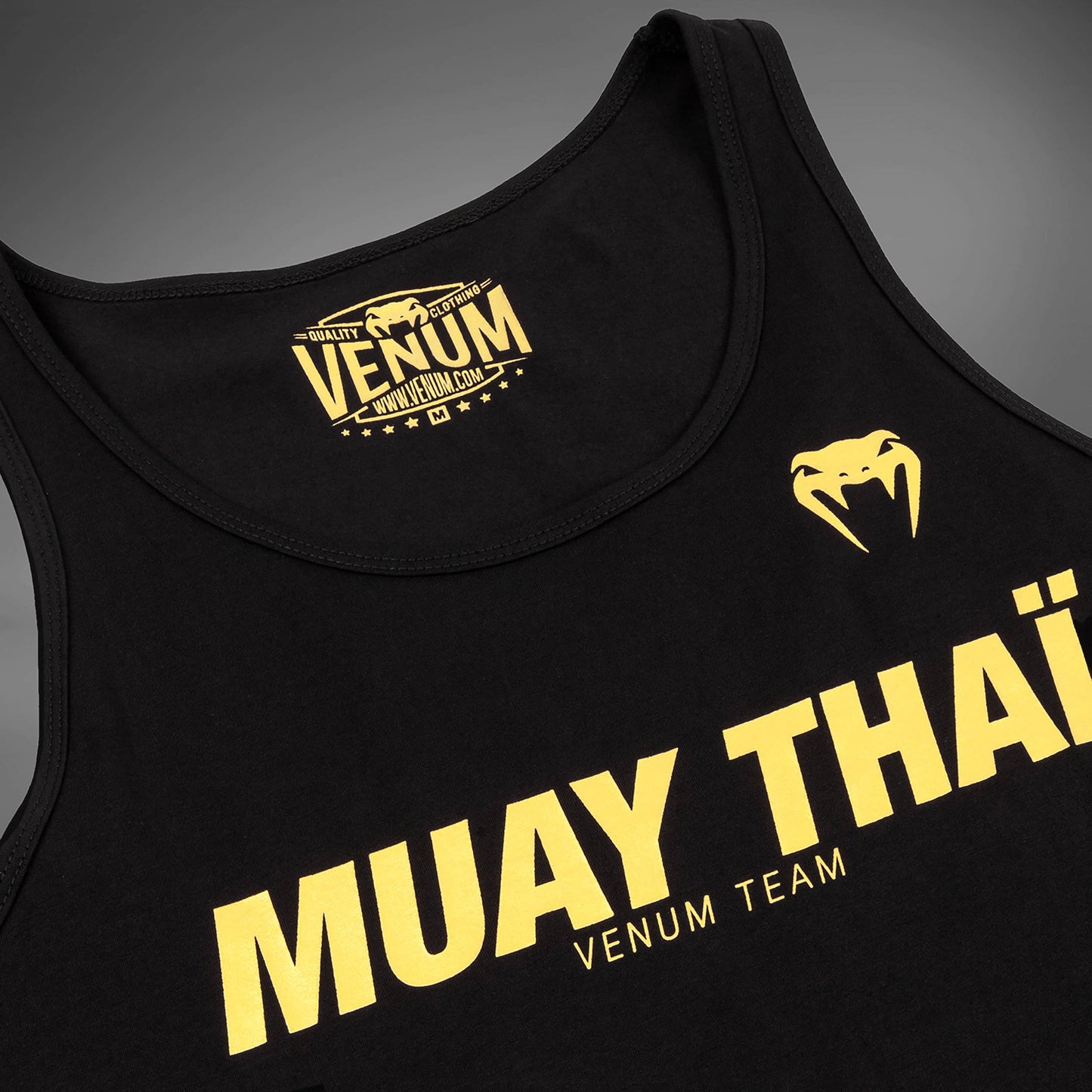 Venum Muay Thai VT Tank Top - Black/Gold