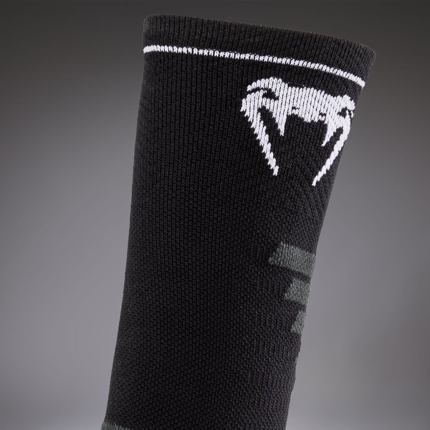Venum Elite Performance Crew Socks - Black/White