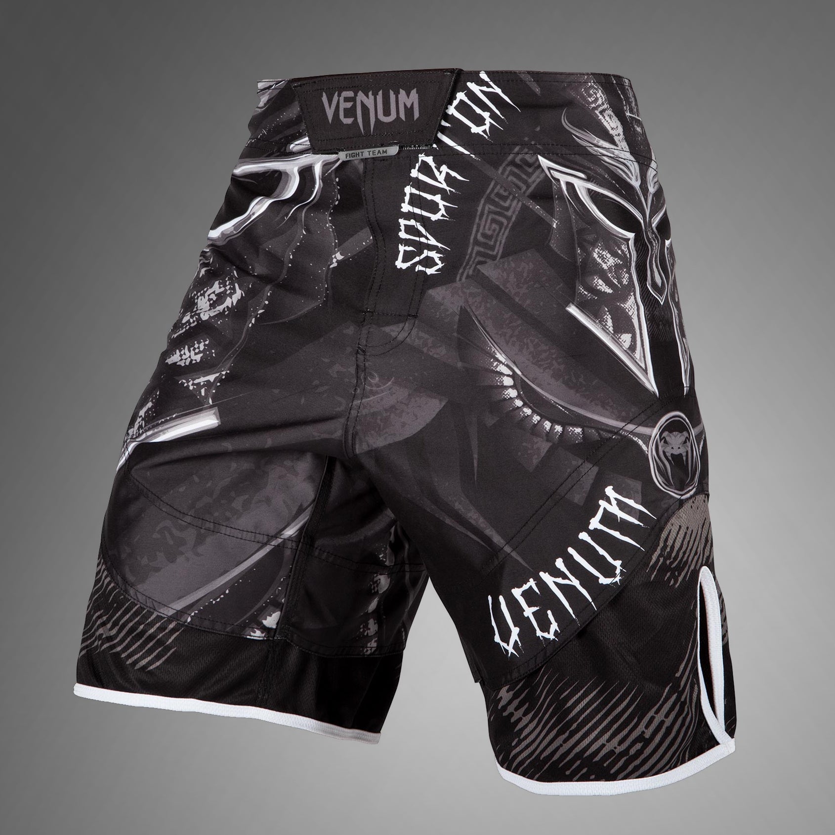 Venum Gladiator 3.0 Fightshorts - Black/White - Venum