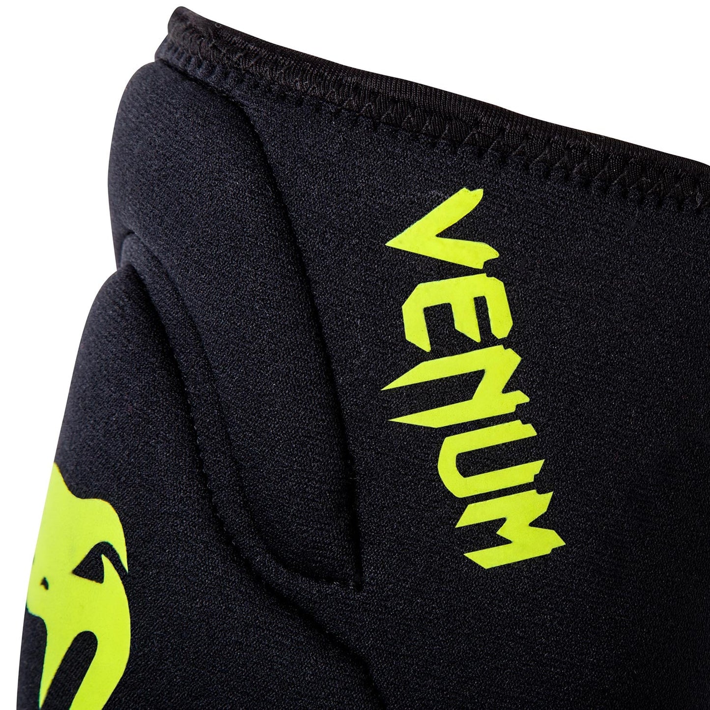 Venum Kontact Gel Knee Pad - Black/Neo Yellow