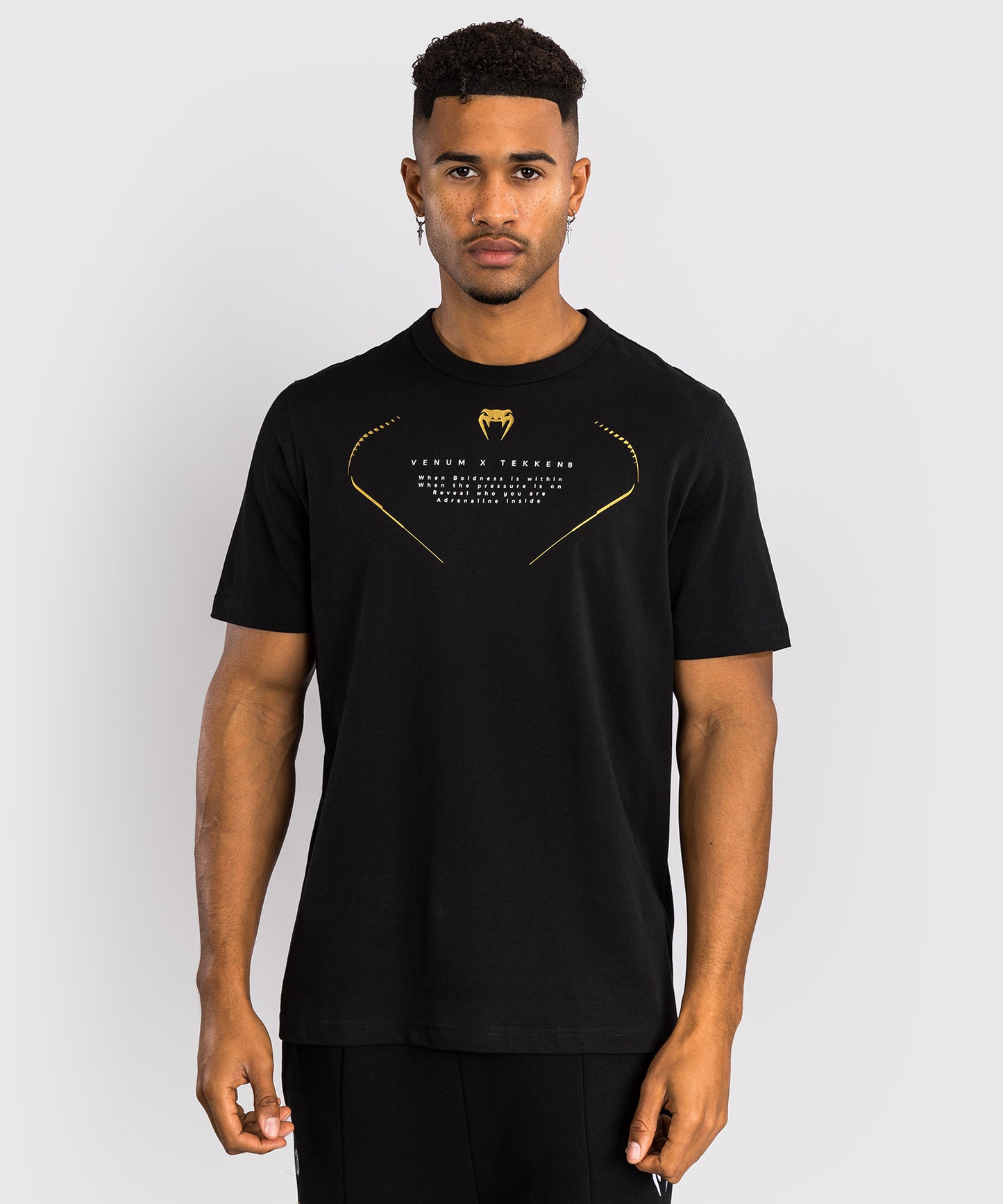Venum x TEKKEN 8 - Marshall Law T-Shirt - Black/Red/Gold
