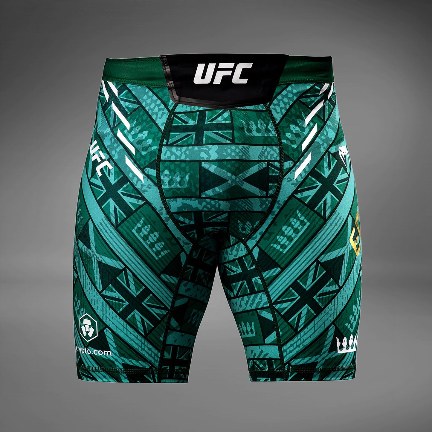 Men's UFC Unrivaled by Venum Green Leon Edwards Vale Tudo Short