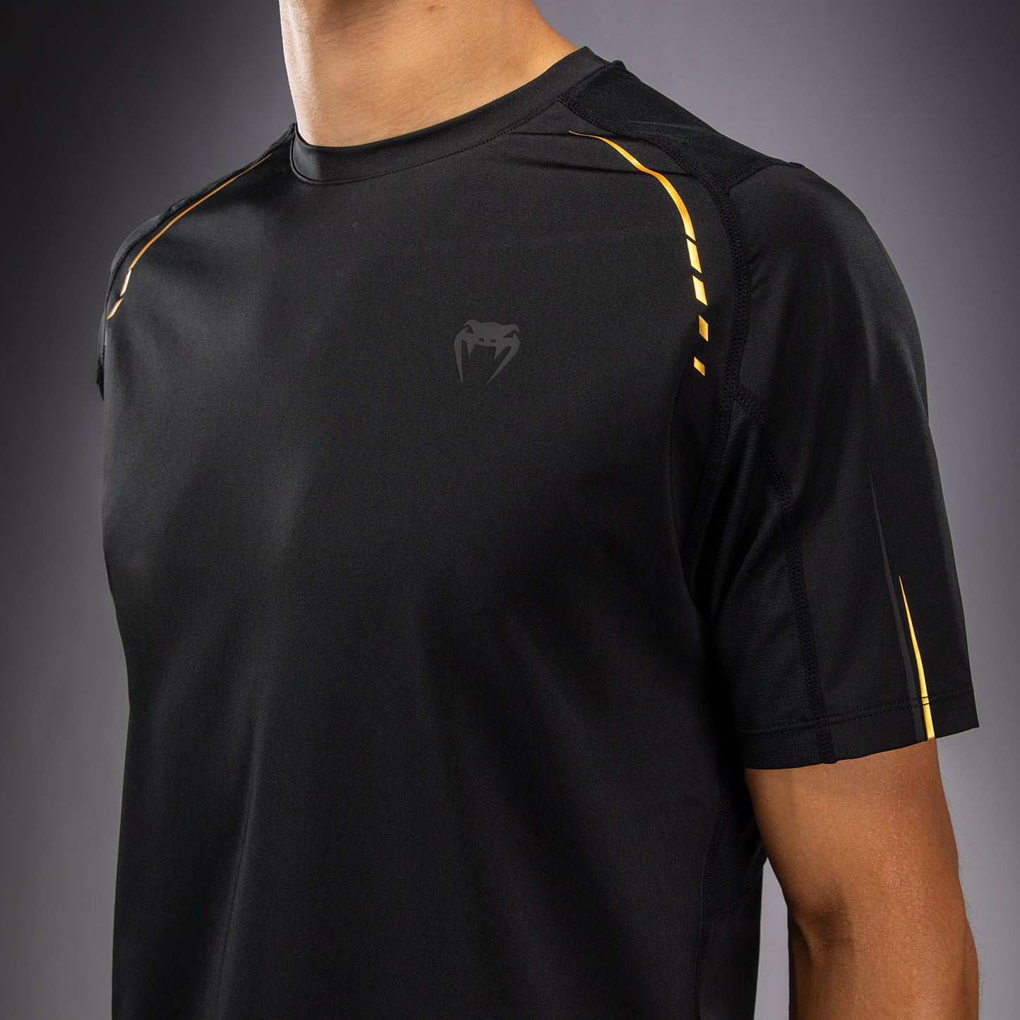 Venum G-Core Dry Tech T-Shirt - Black/Gold  product-type_Dry Tech T-Shirts Venum