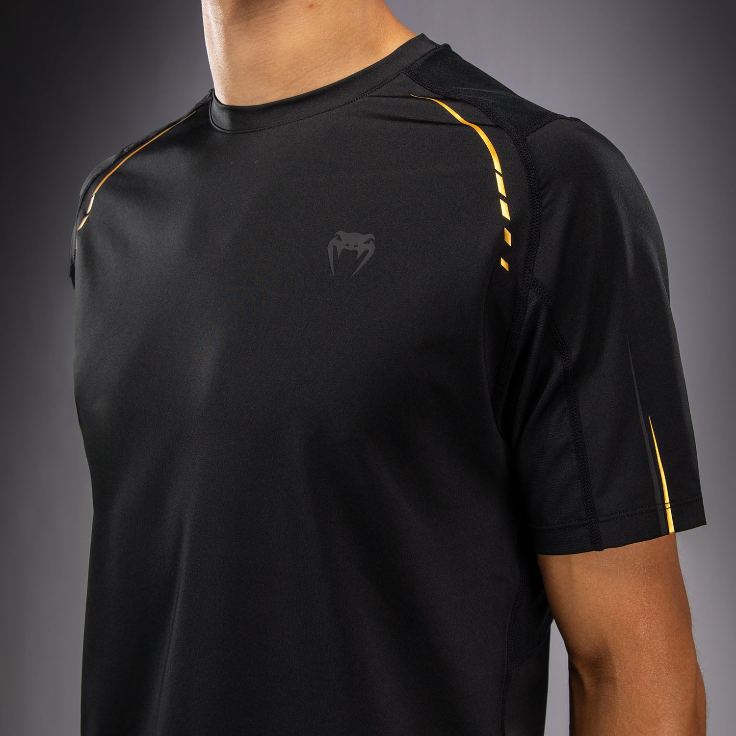 Venum G-Core Dry Tech T-Shirt - Black/Gold  product-type_Dry Tech T-Shirts Venum