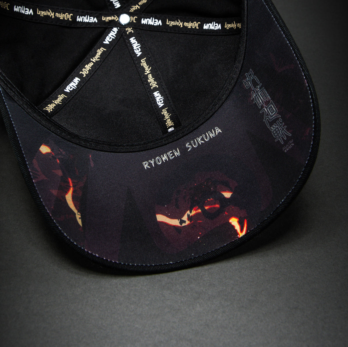 Venum x Jujutsu Kaisen Sukuna Cap - Black  product-type_Caps Venum