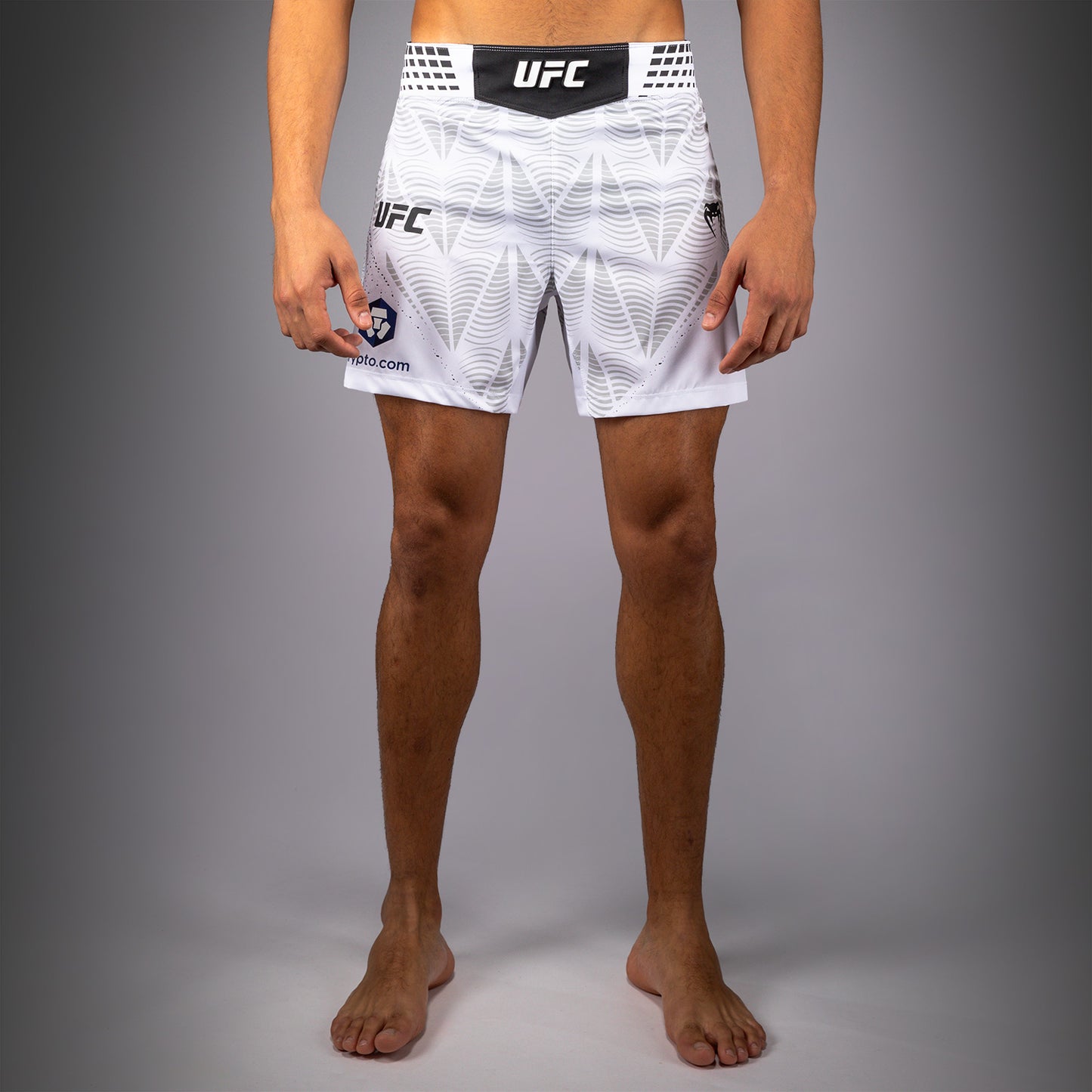 Men's UFC Zenith by Venum White Authentic Fight Night Short Fit Fight Short