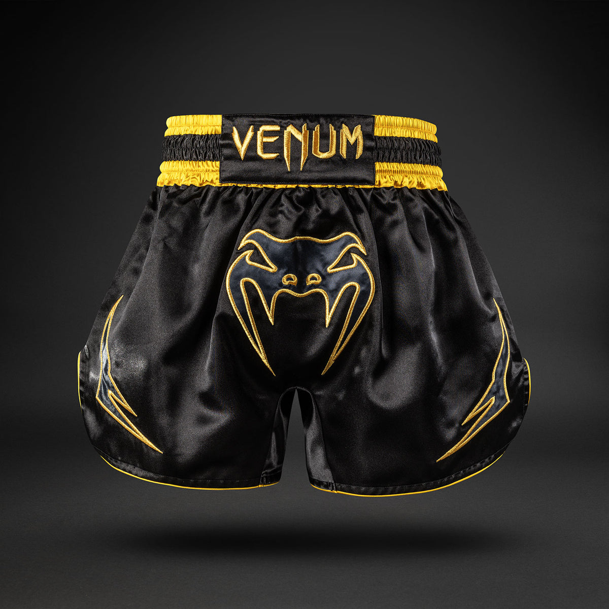 Venum Bangkok Fury Muay Thai Shorts - Black/Gold