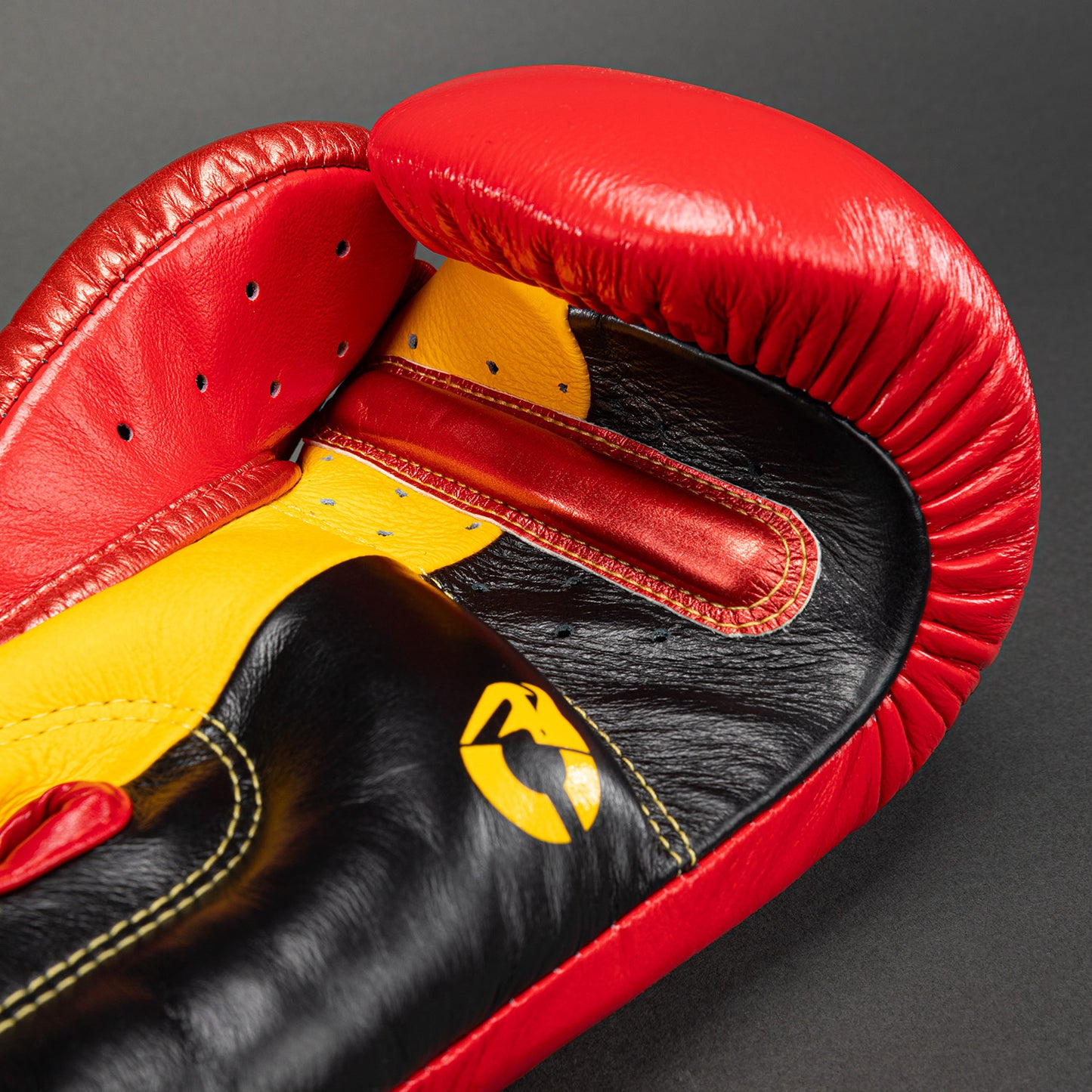 Venum Giant 3.0 Boxing Gloves - Red/Yellow/Gold