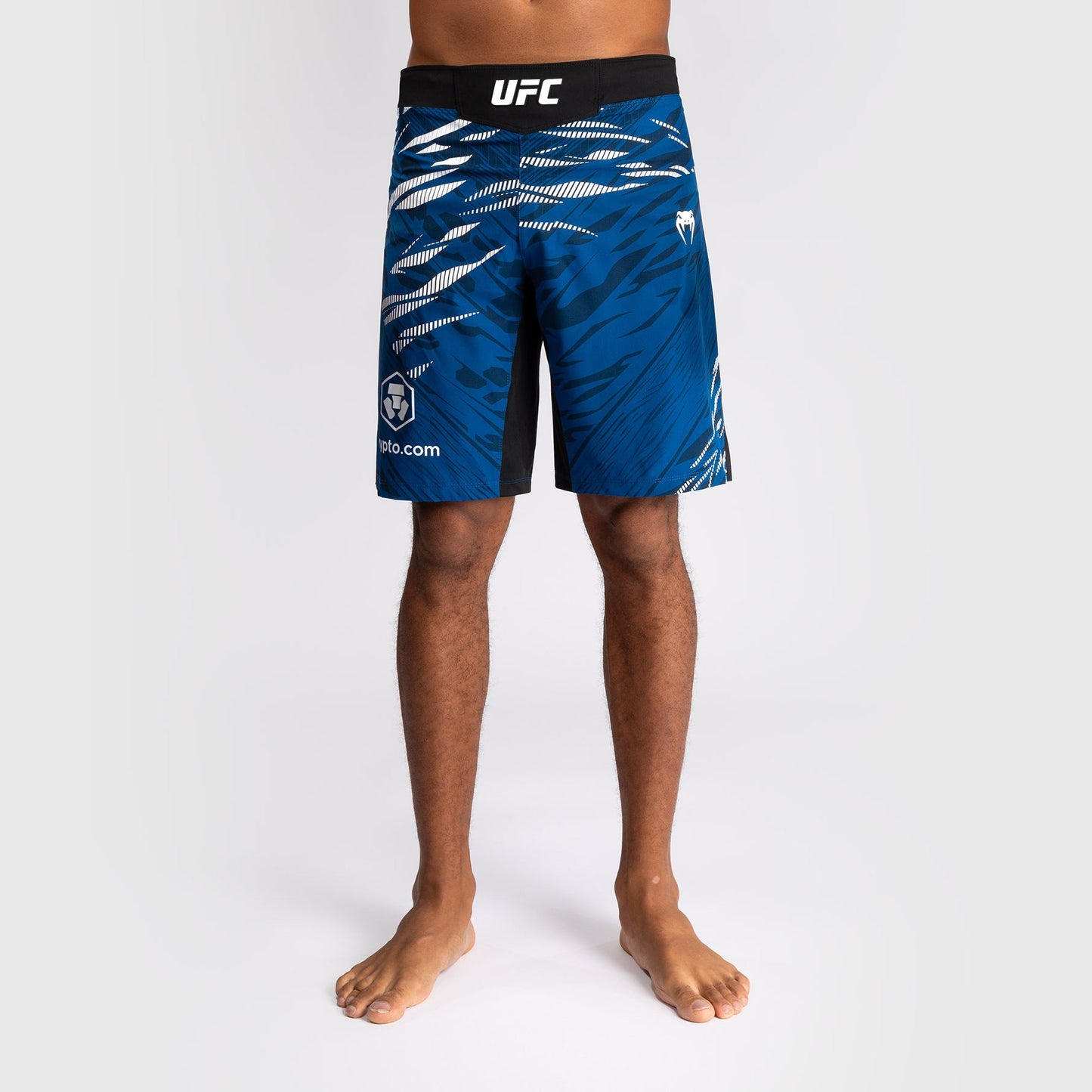 UFC Fusion by Venum Personalized Authentic Fight Night Men's Fight Short - Long Fit - Blue