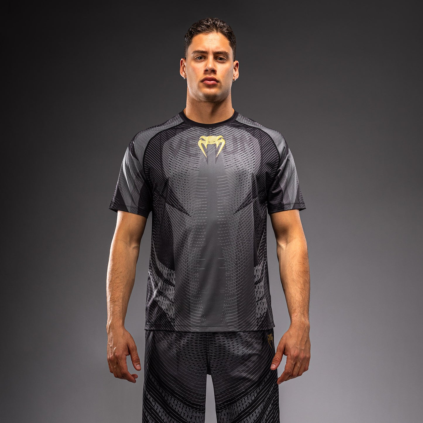 Venum Galactic 3.0 Dry Tech T-Shirt - Black/Gold  product-type_Dry Tech T-Shirts Venum
