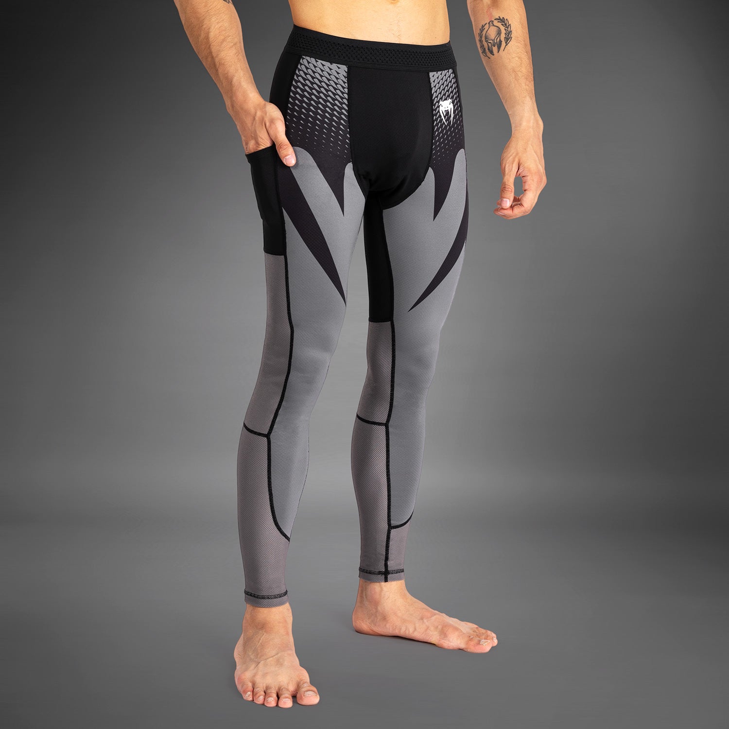 Venum Attack Men's Spats - Black - Venum