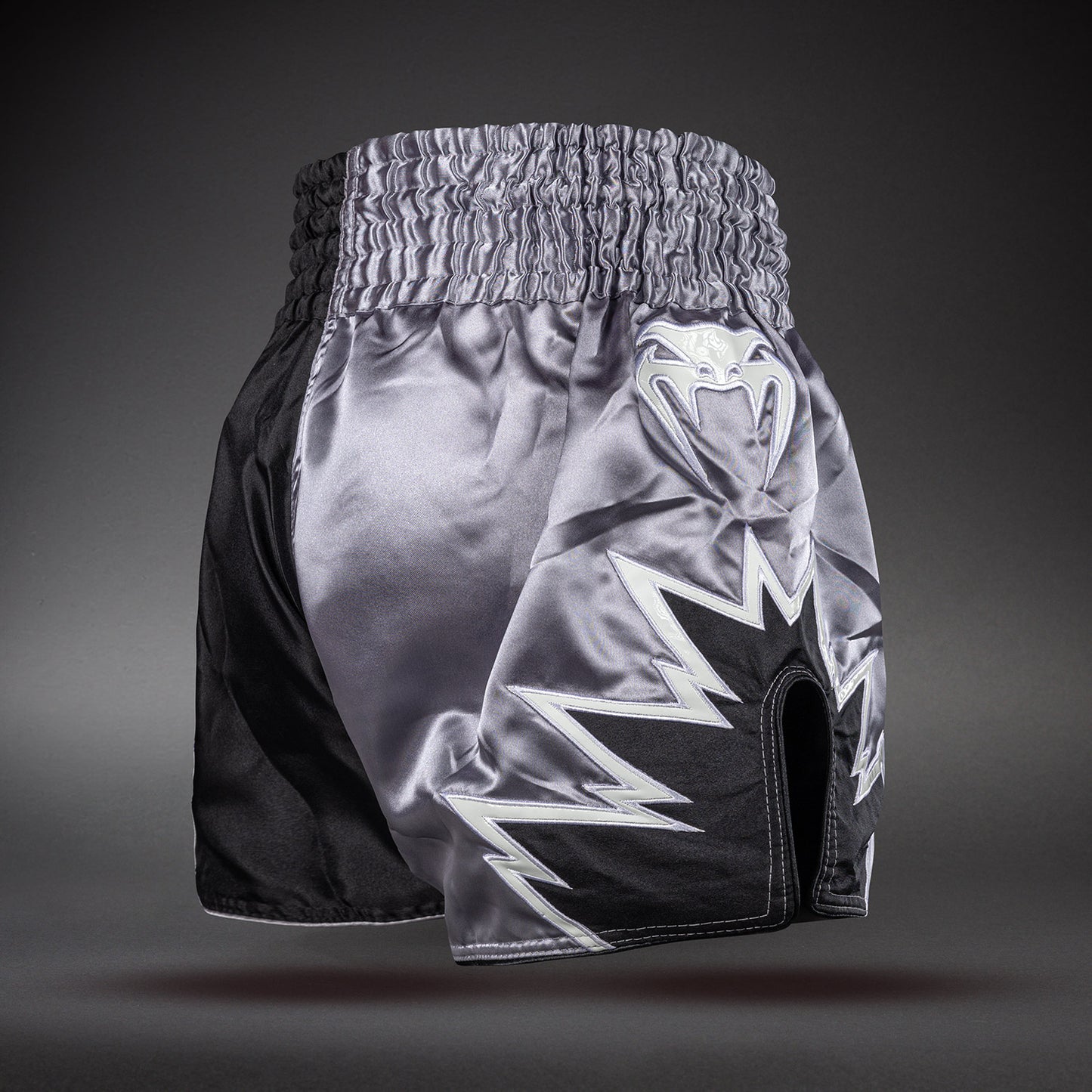 Venum Inferno 2.0 Muay Thai Shorts - Grey/Black  product-type_Muay Thai Shorts Venum
