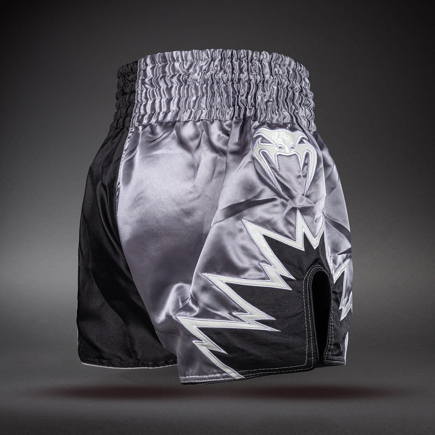 Venum Inferno 2.0 Muay Thai Shorts - Grey/Black  product-type_Muay Thai Shorts Venum