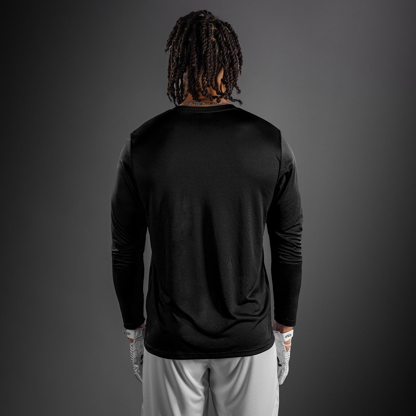 Venum Lineup Personalized Performance Long Sleeve T-Shirt - Black/White