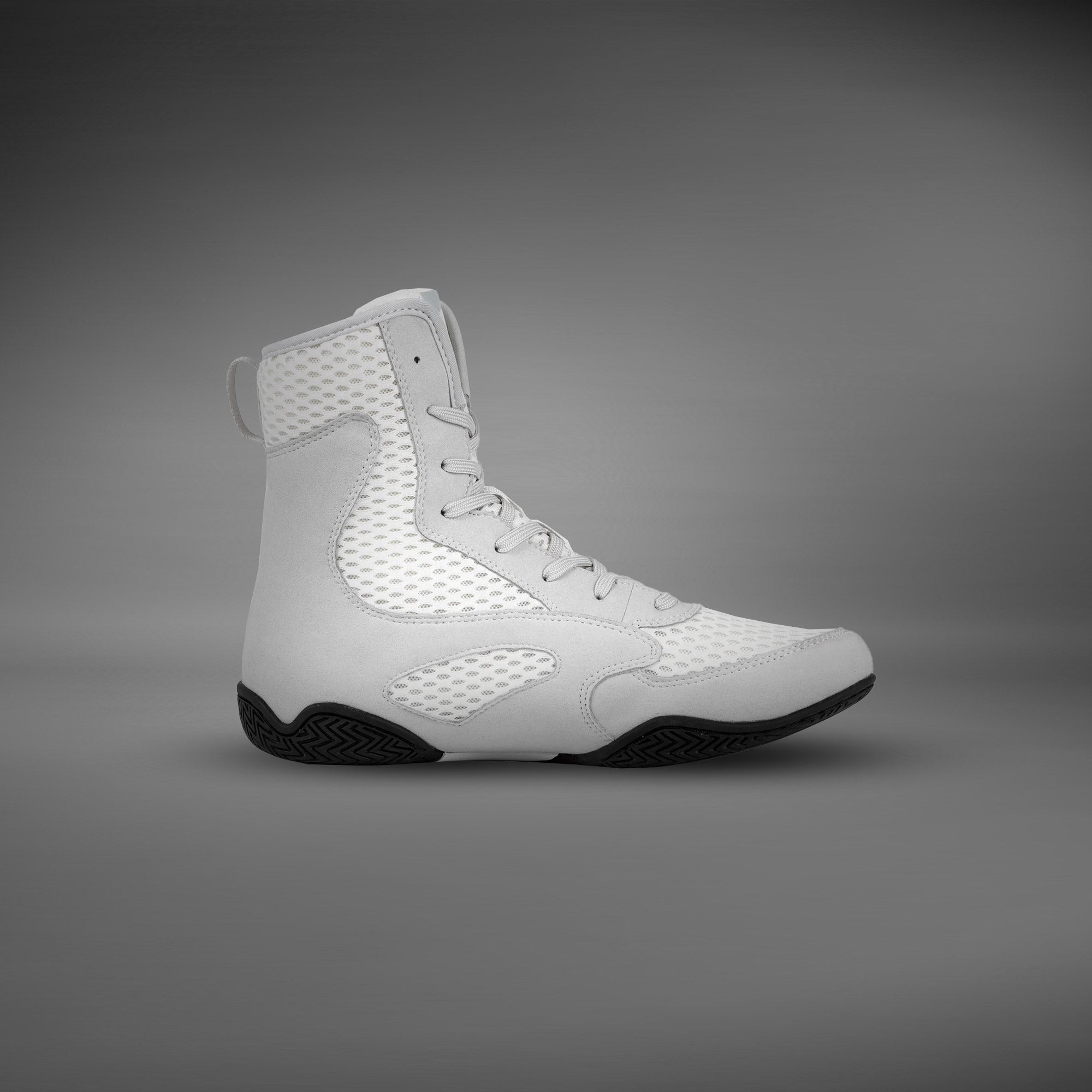 Venum Contender ボクシングシューズ ハイカット 28㎝ Venum Contender Boxing Shoes - White/Grey