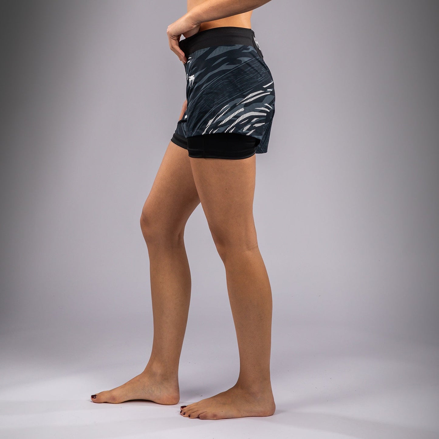 UFC Fusion by Venum Authentic Fight Night Women’s Fight Short - Black