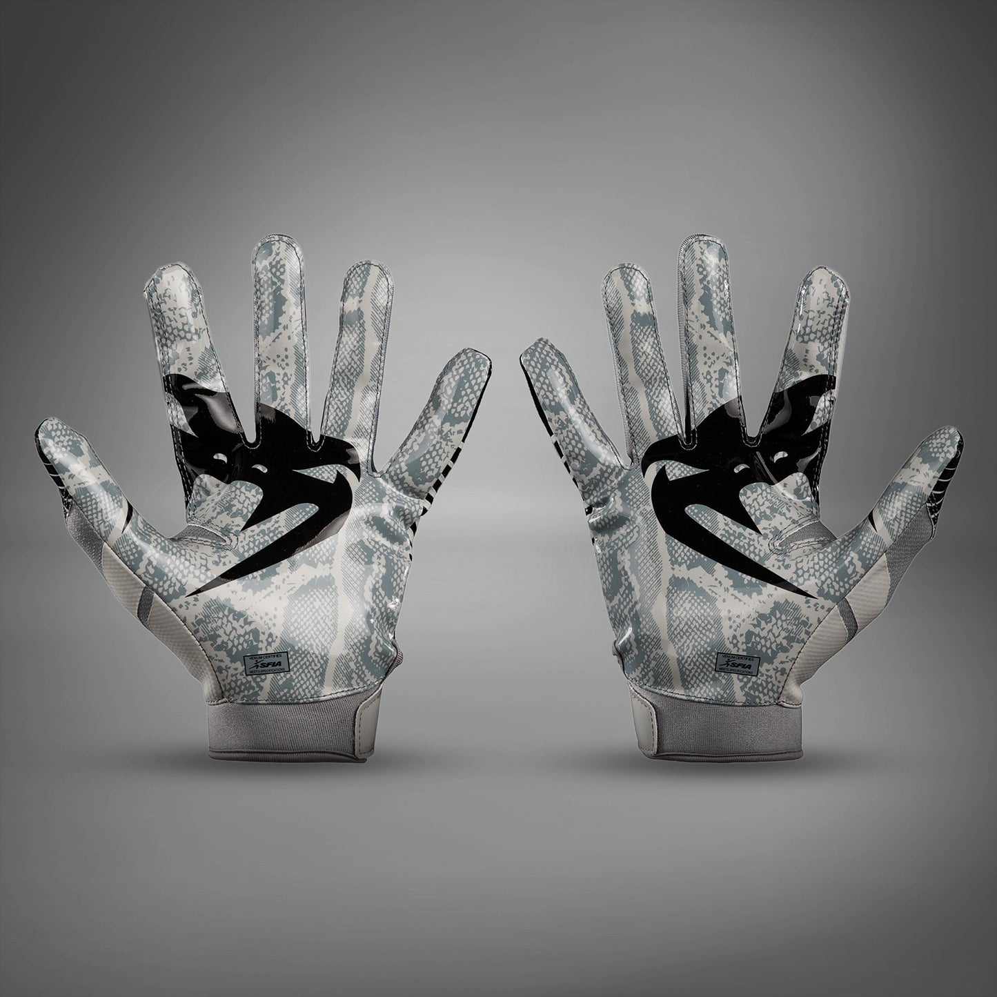 Venum Elite Personalized Football Gloves - Silver/Black  product-type_Football Gloves Venum