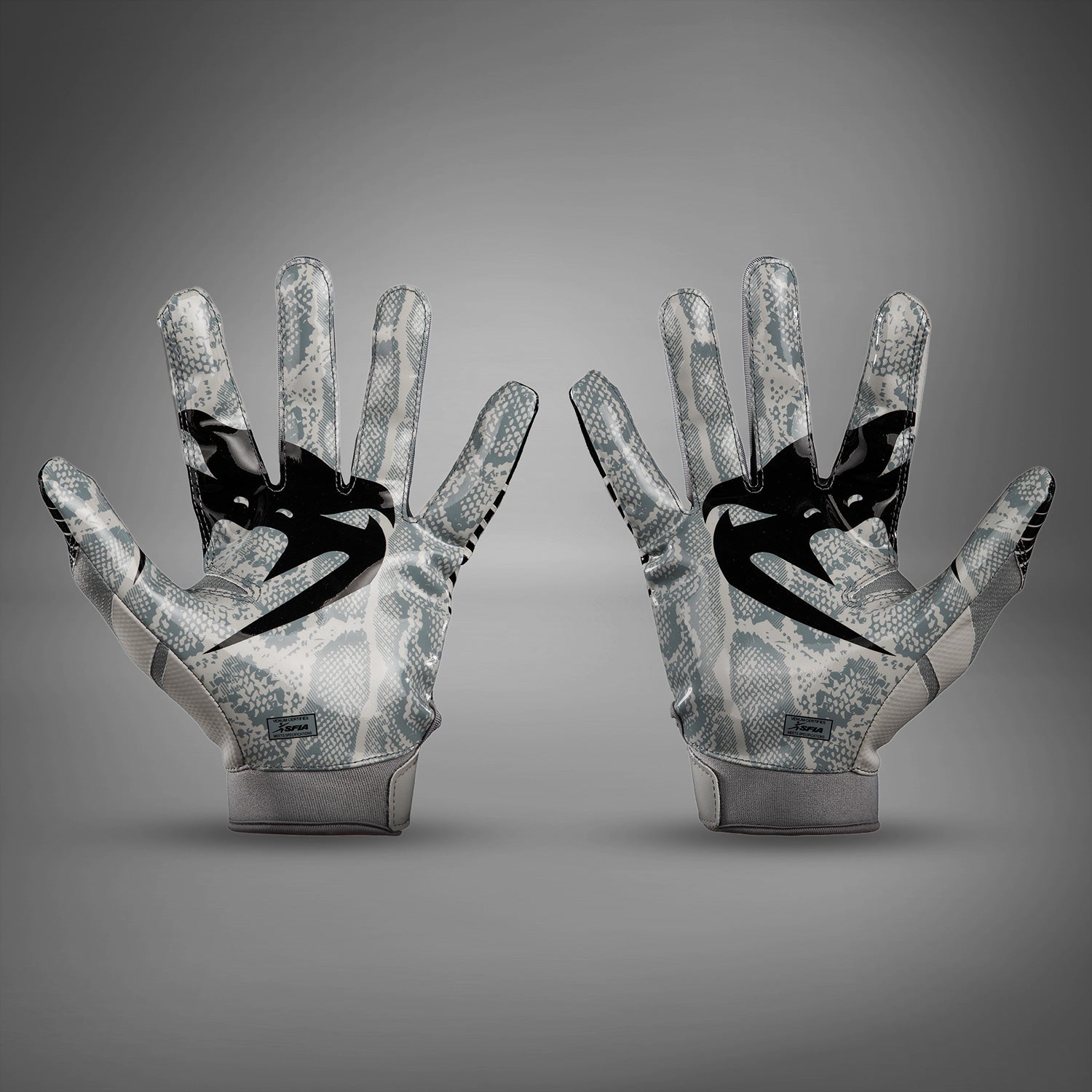 Venum Elite Personalized Football Gloves - Silver/Black  product-type_Football Gloves Venum