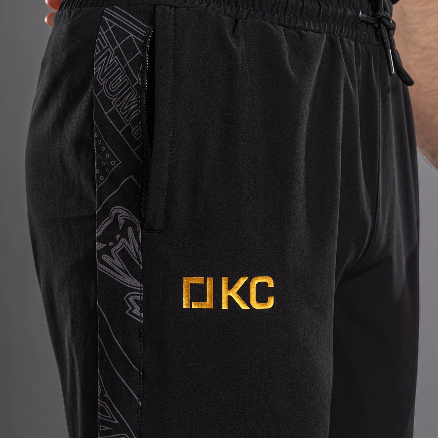 Karate Combat by Venum Joggers - Black/Grey