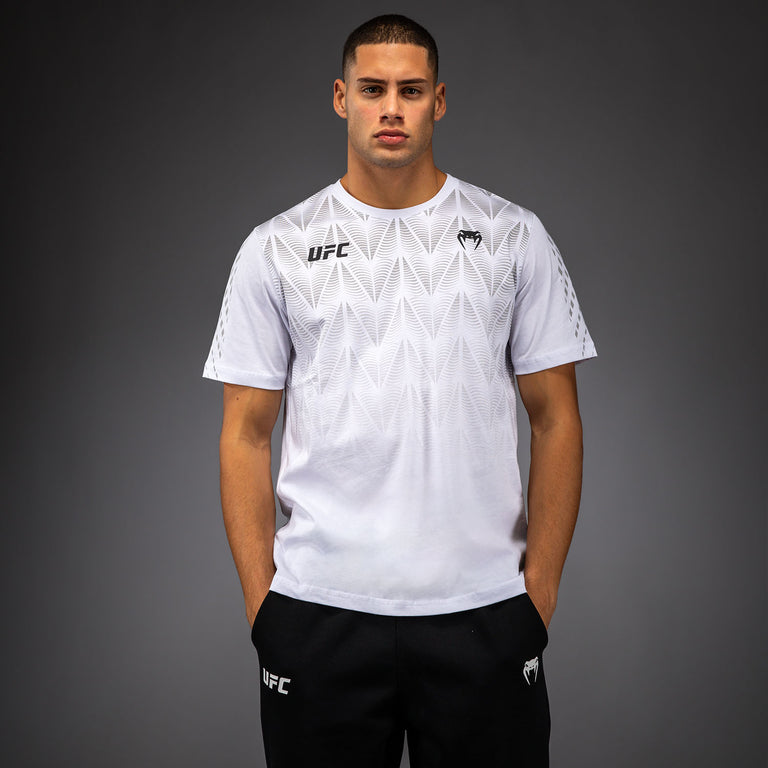 Men's UFC Zenith by Venum Replica White T-Shirt - Venum