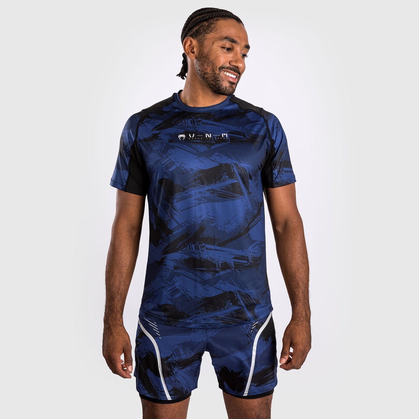 Venum Electron 3.0 Dry-Tech t-shirt - Navy