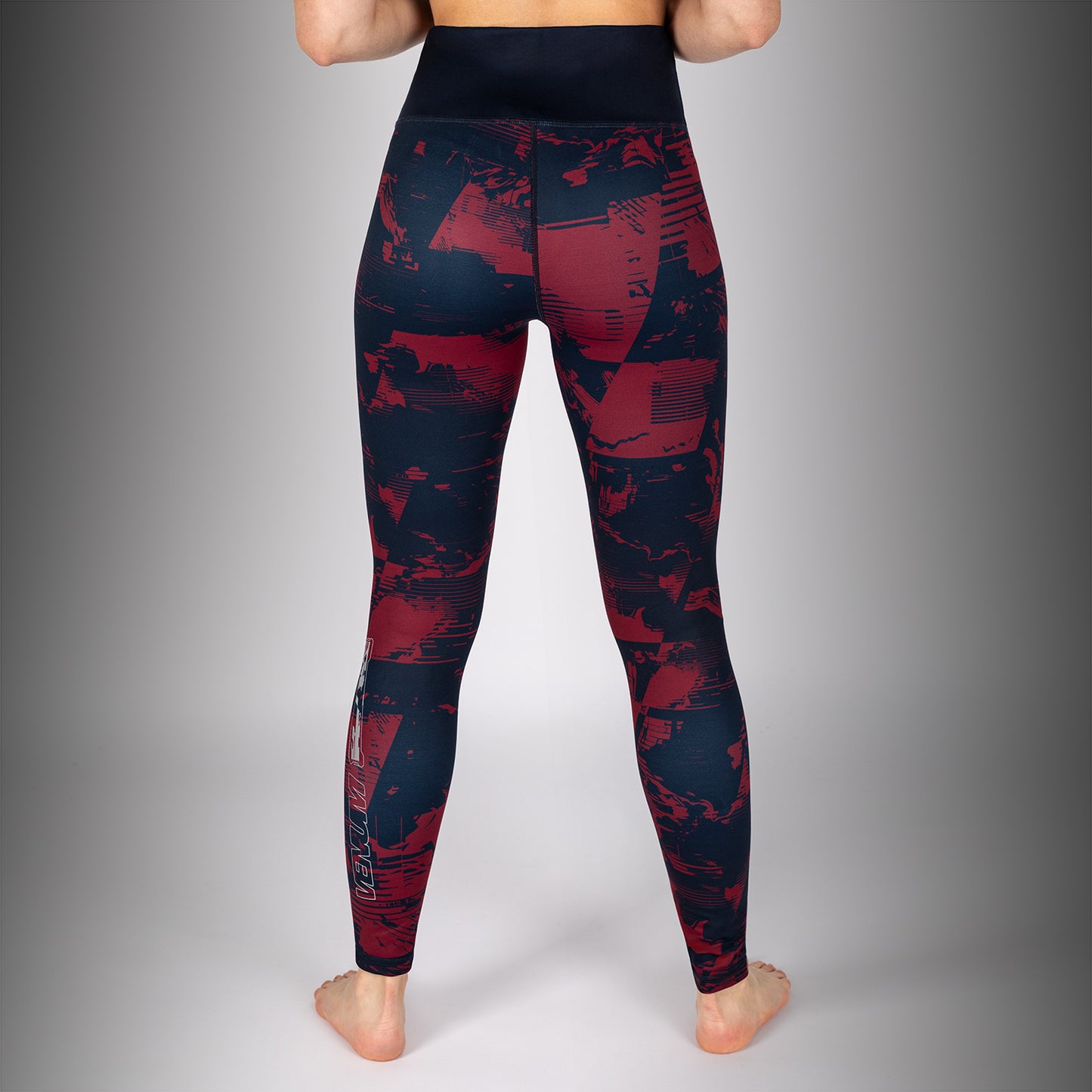 Women's UFC Zenith by Venum Burgundy Authentic Fight Week Leggings