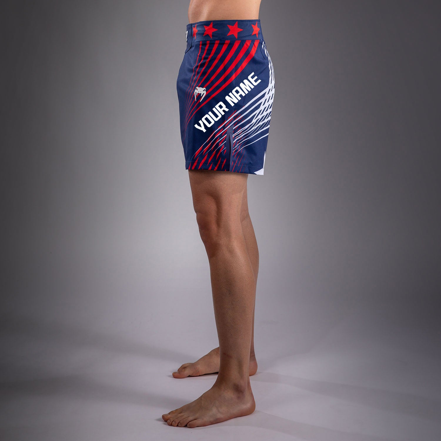Men's Official UFC Freedom 250 by Venum Blue Personalized Authentic