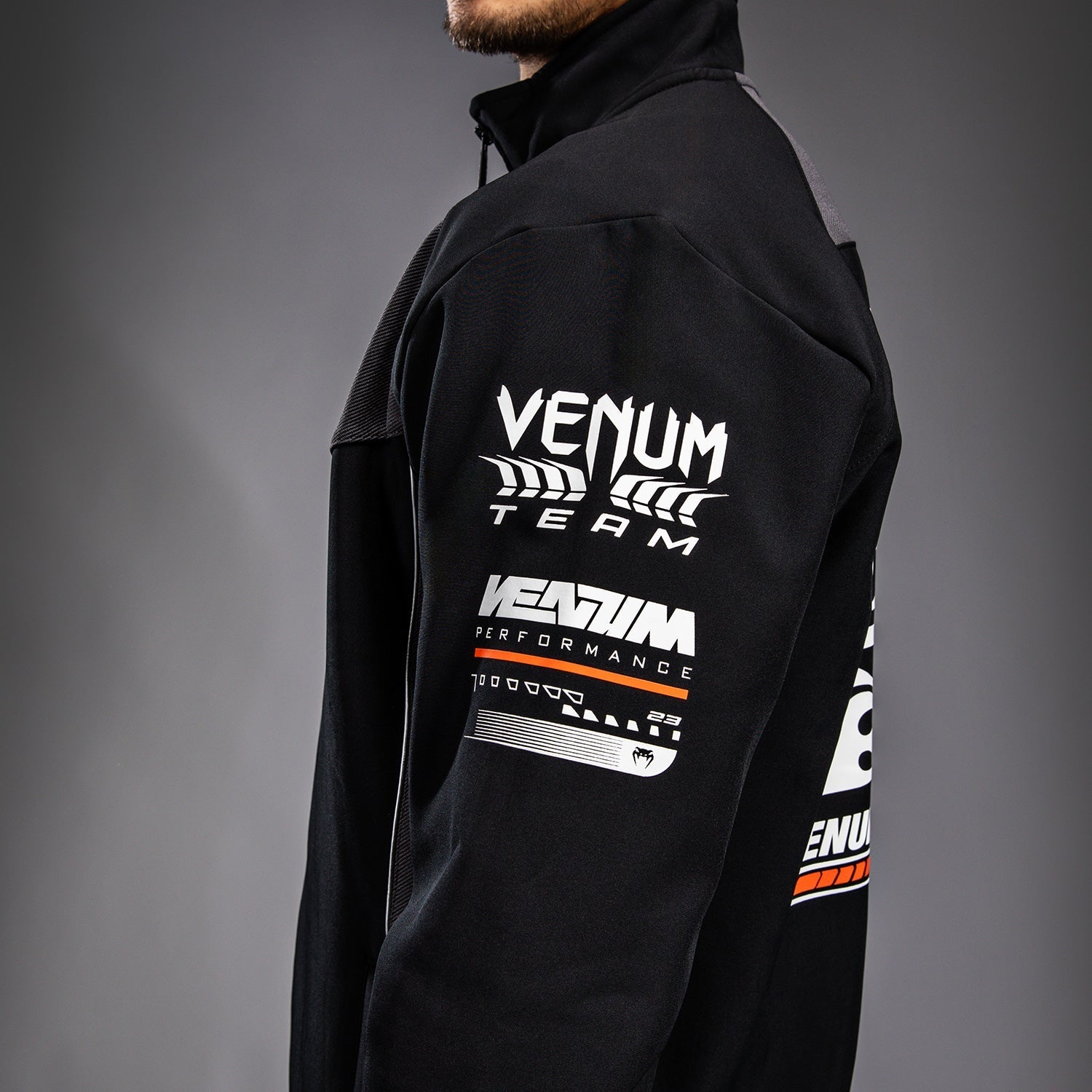 Venum Motorsport Softshell Jacket - Deep Black - Venum