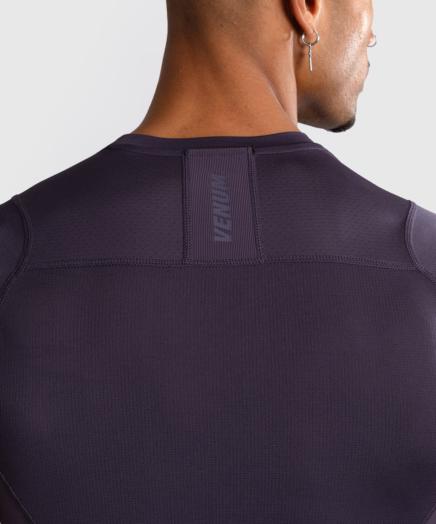 Venum G-Fit Air Men's Short Sleeve Rashguard - Deep Purple