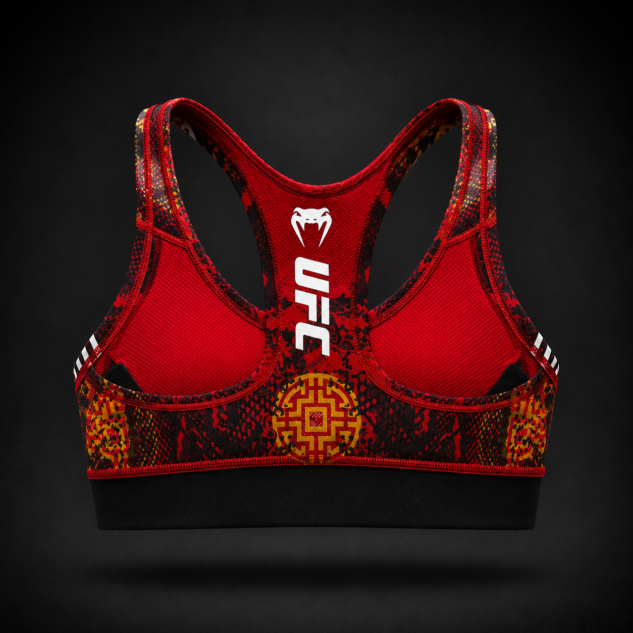 Women's UFC Unrivaled by Venum Red Zhang Weili Sports Bra  product-type_Sports bras Venum