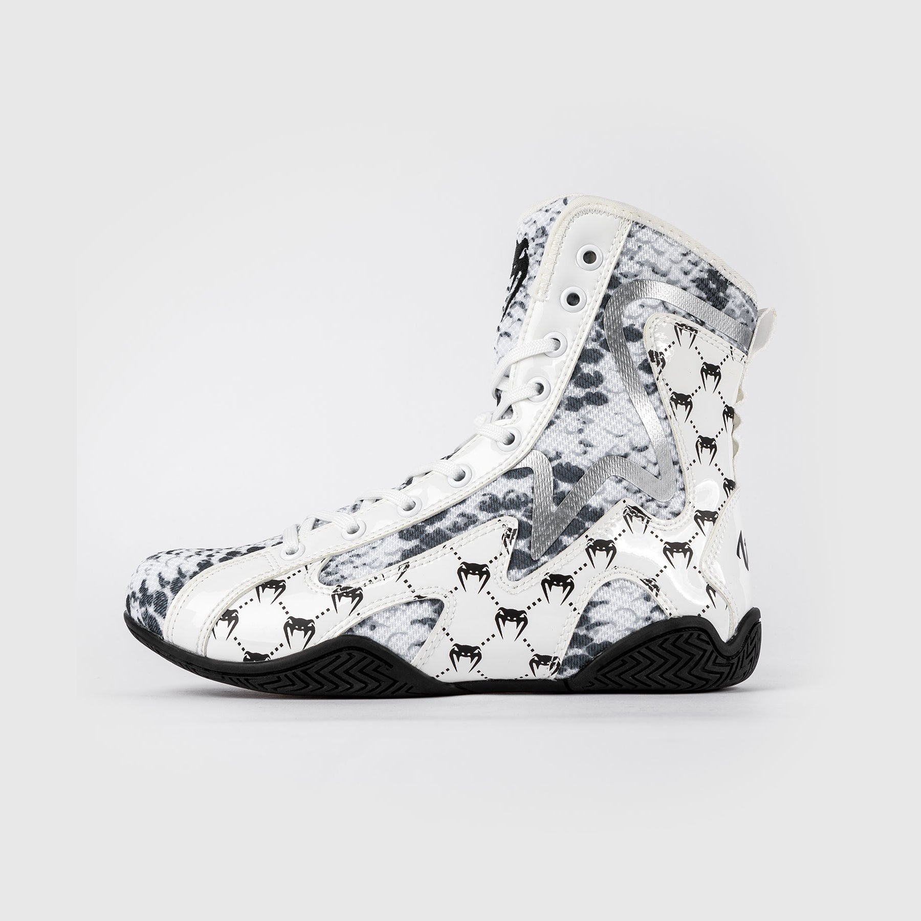 【keen】Venum モノグラムボクシングシューズ パイソン柄 Venum White Snake Boxing Shoes for Women - White - Venum
