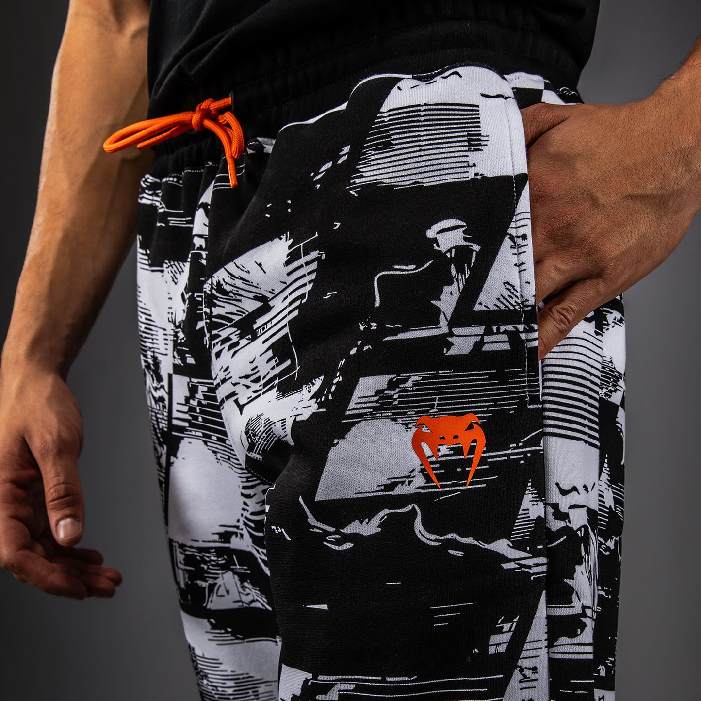 Men's UFC Zenith by Venum White Authentic Fight Week Pant  product-type_Jogging Pants Venum