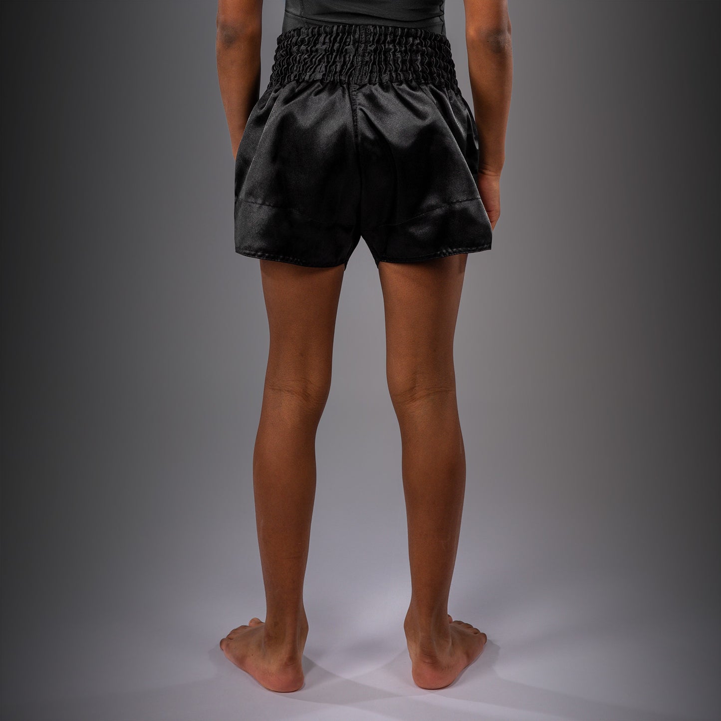 Venum Classic Muay Thai Shorts for Kids - Black/Gold  product-type_Muay Thai Shorts Venum