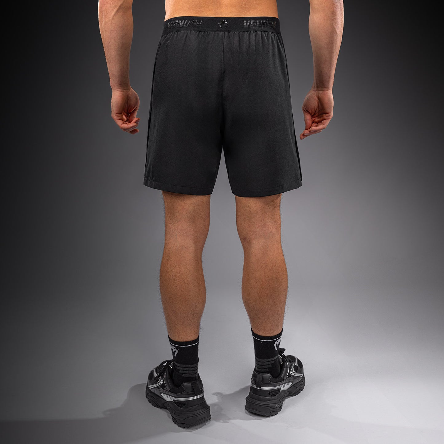 Venum Lazer Hybrid Training Shorts - Black/Grey