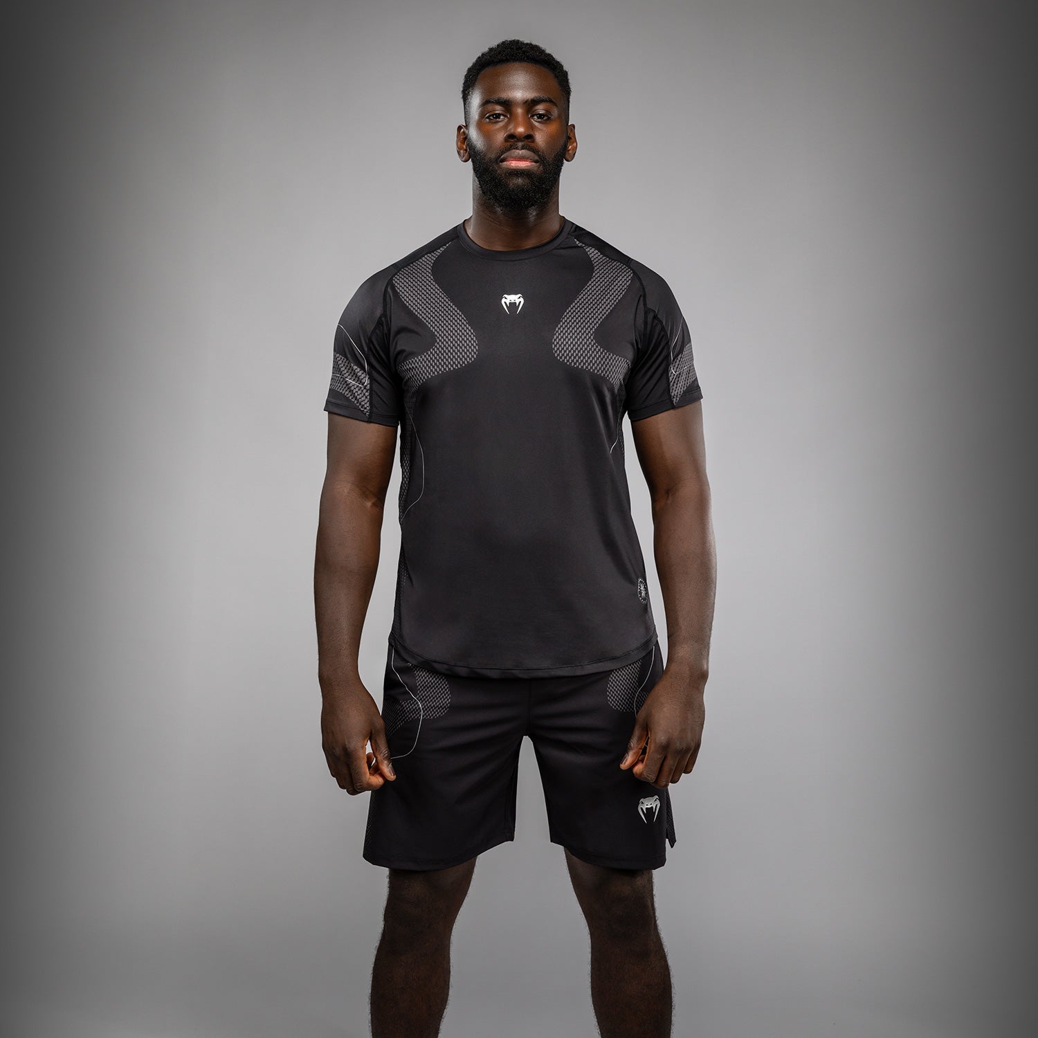 Venum Nexus Dry-Tech T-Shirt - Black/Silver - Venum