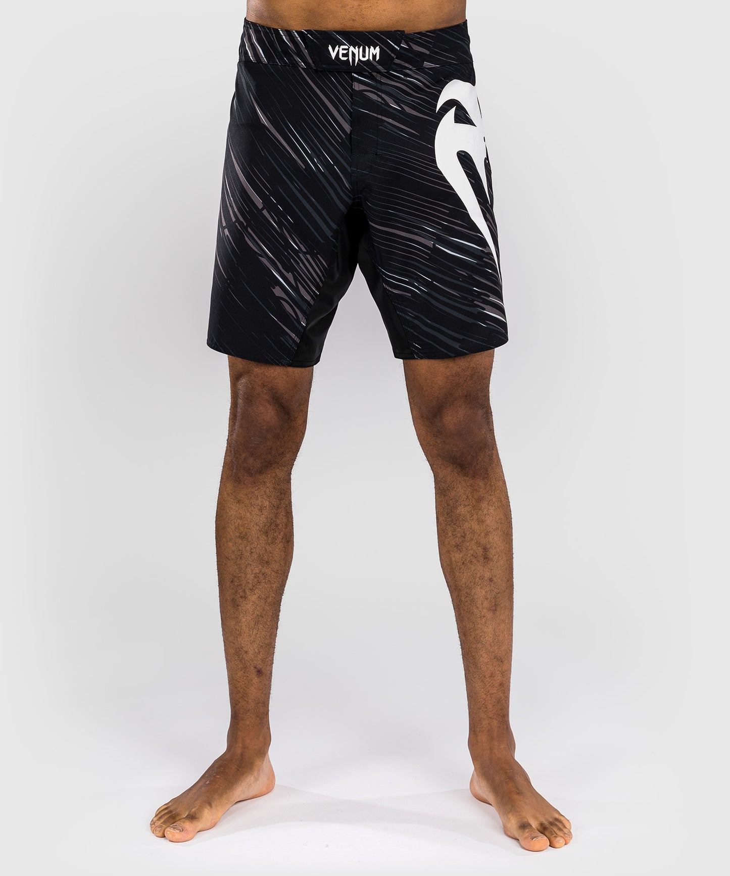 Venum Rapid Light Fight Shorts - Black/Storm Grey