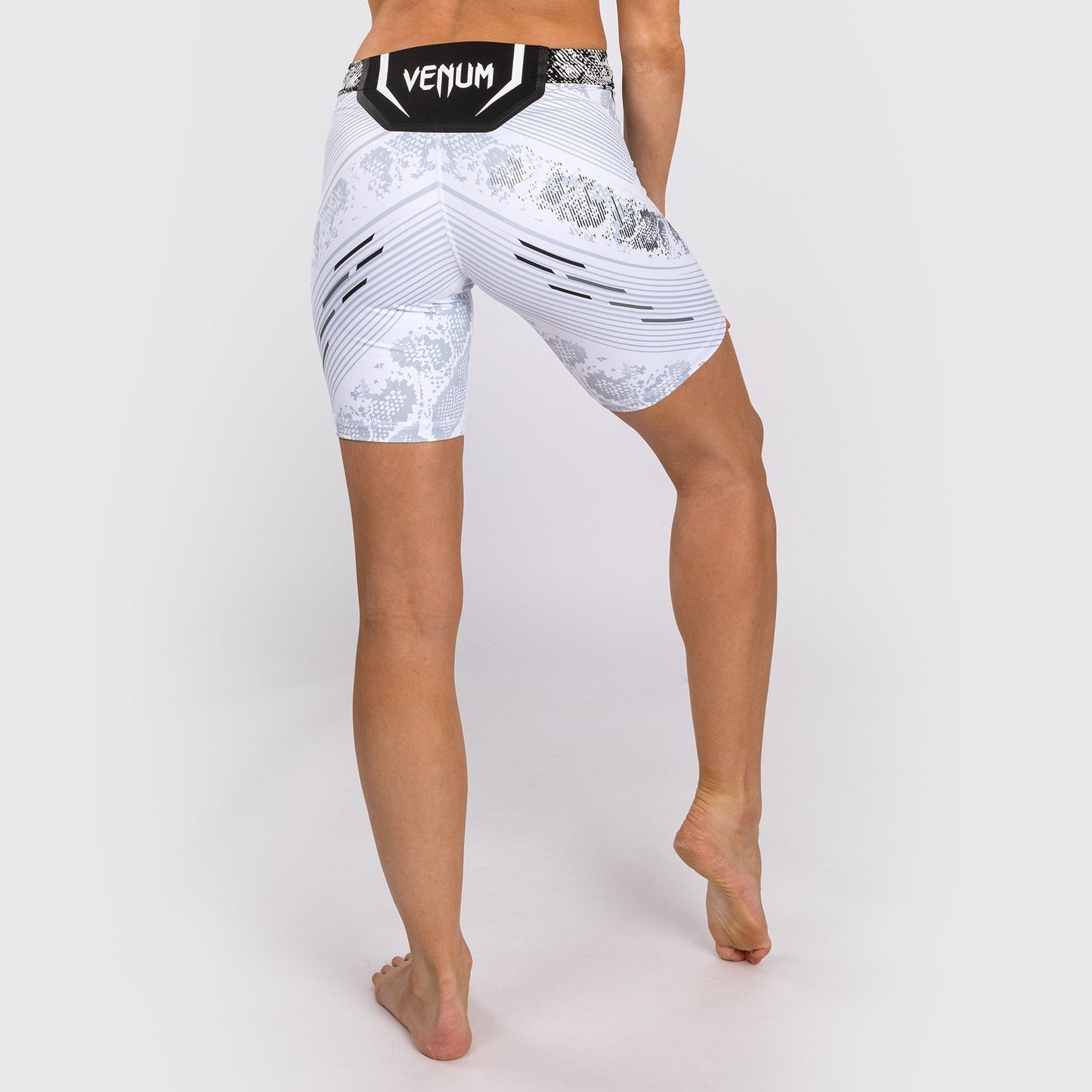 UFC Adrenaline by Venum Authentic Fight Night Women’s Vale Tudo Short - Long Fit - White