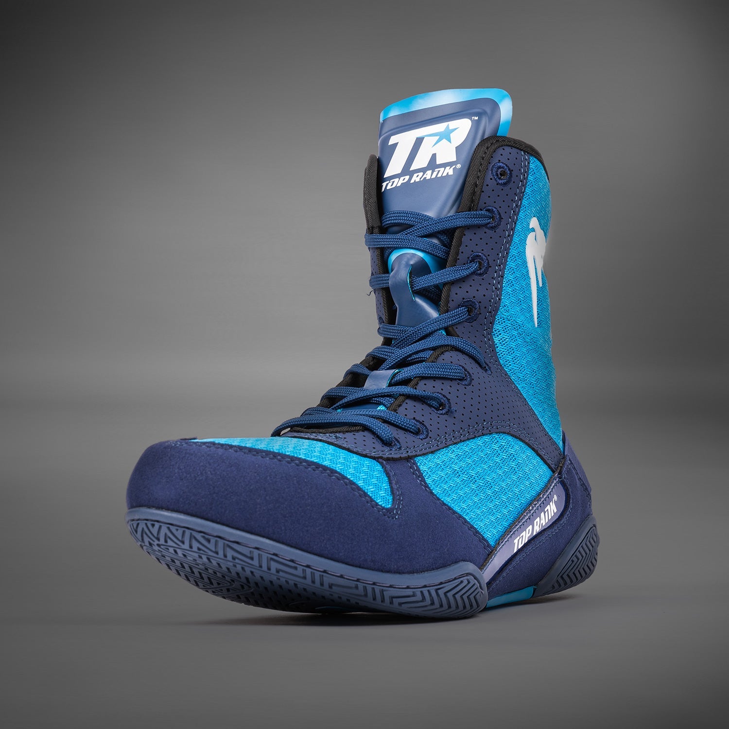 Venum x Top Rank Original Boxing Shoes - Royal Blue - Venum - Venum