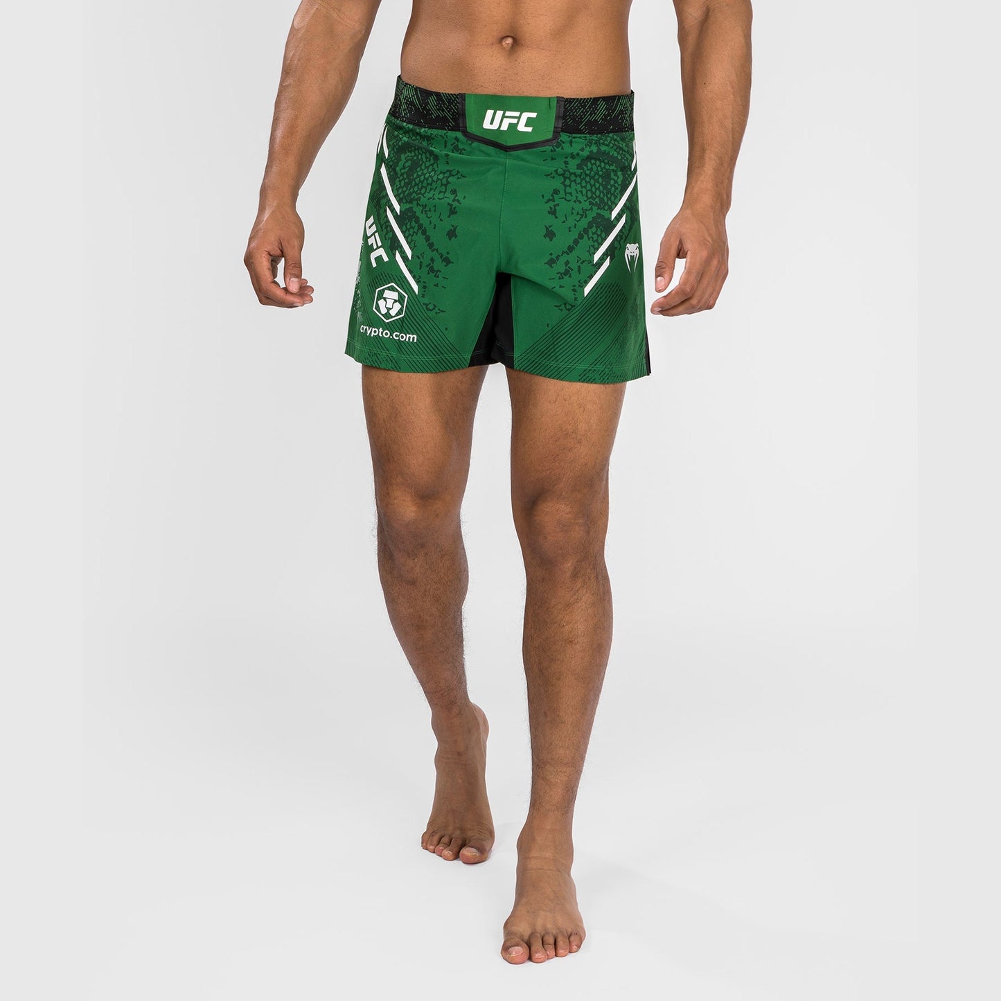 UFC Adrenaline by Venum Personalized Authentic Fight Night Men's Fight Short - Short Fit - Green