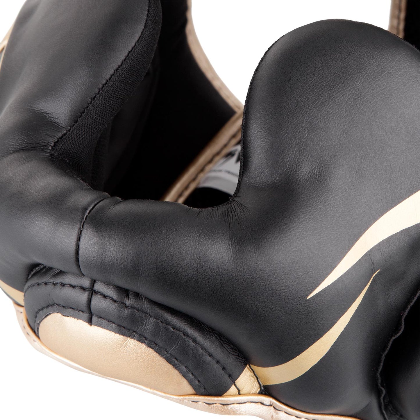 Venum Elite Headgear - Black/Gold