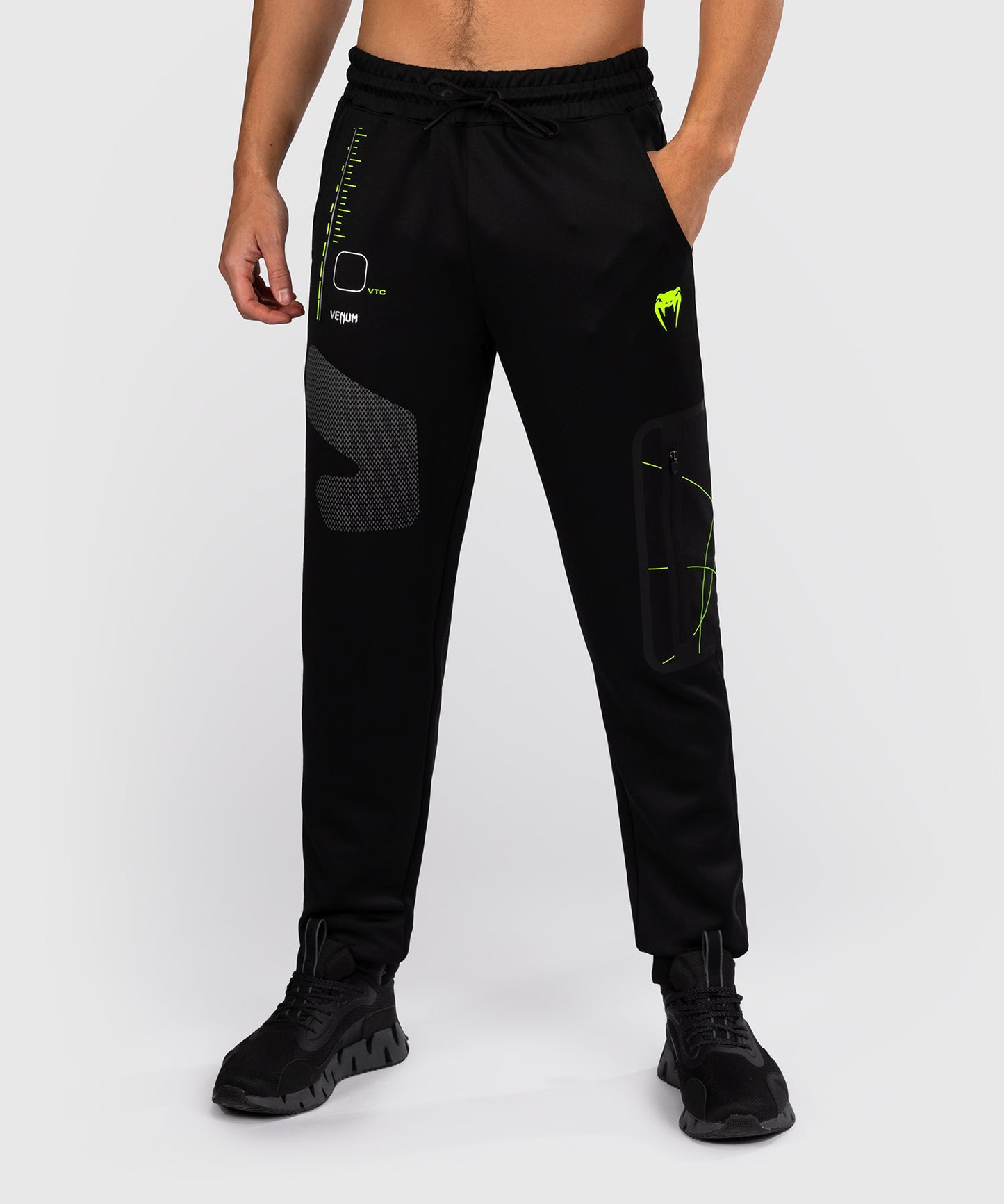 Venum Training Camp 4.0 Jogger - Black/Neon Green