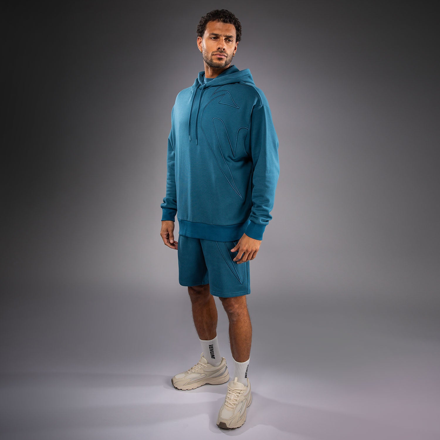 Venum Giant 3D Hoodie - Ocean Blue  product-type_Sweatshirts Venum