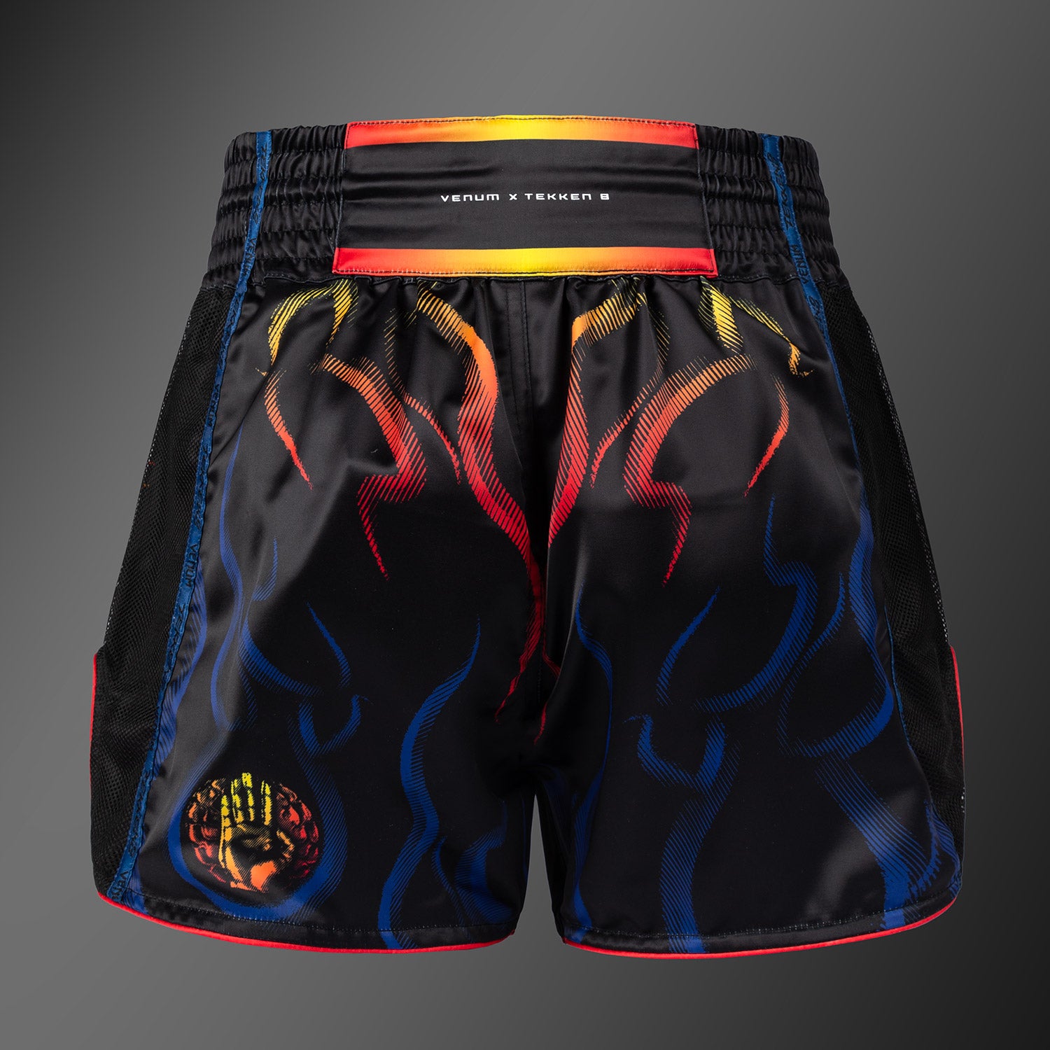 Venum x TEKKEN 8 Muay Thai Shorts - Yoshimitsu - Black/Orange - Venum