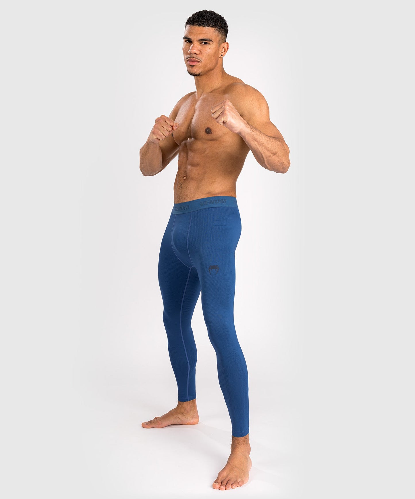 Pantalon de compression pour hommes Venum Contender - Bleu - Pantalons