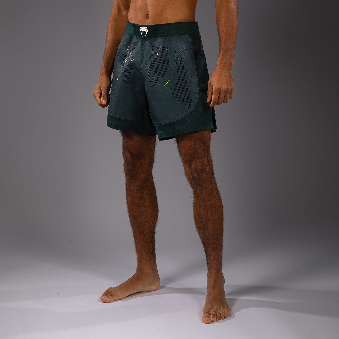 Venum Technical Fight Shorts Forest Green Venum