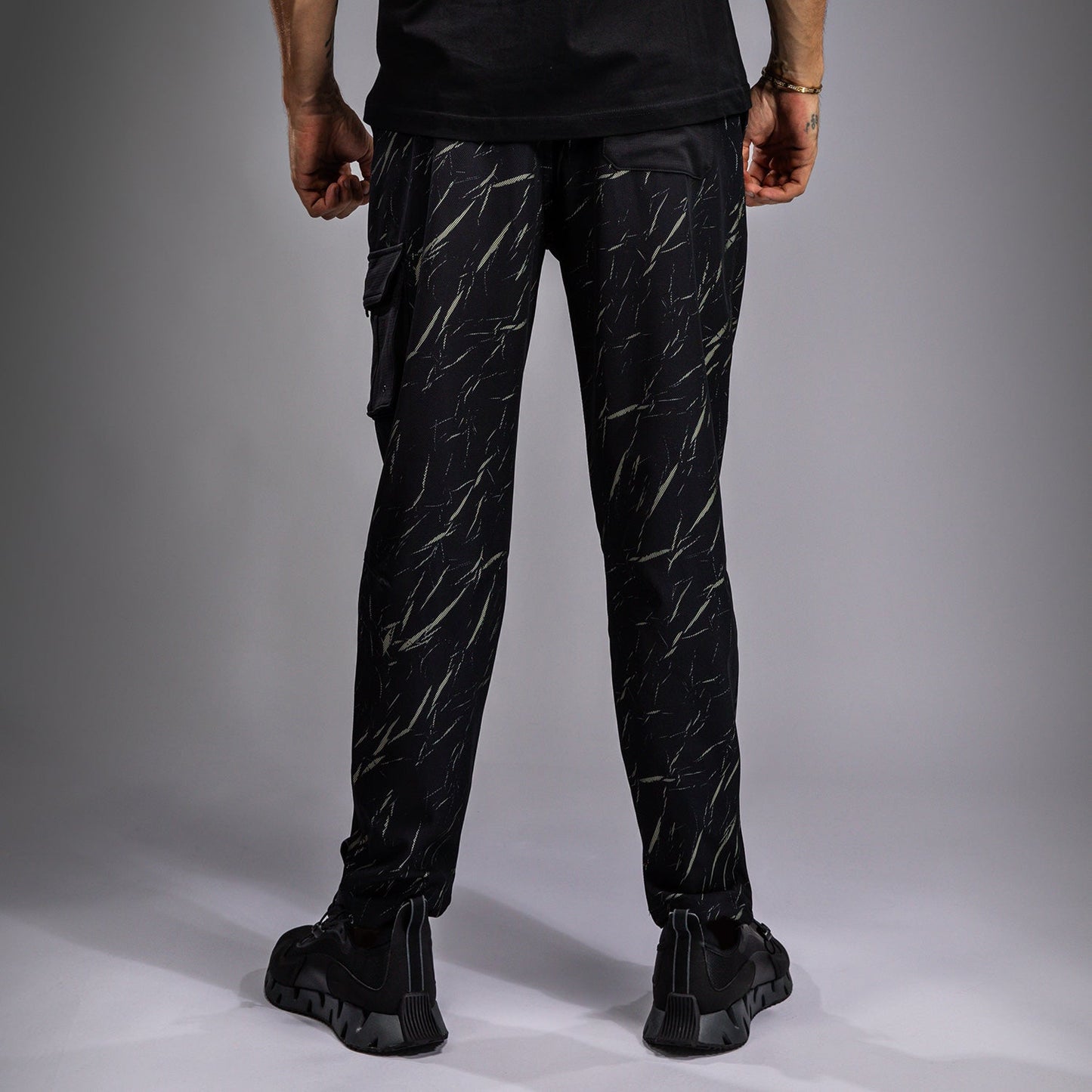Venum Trooper Men's Tracksuit Pants - Black/Stone Sand