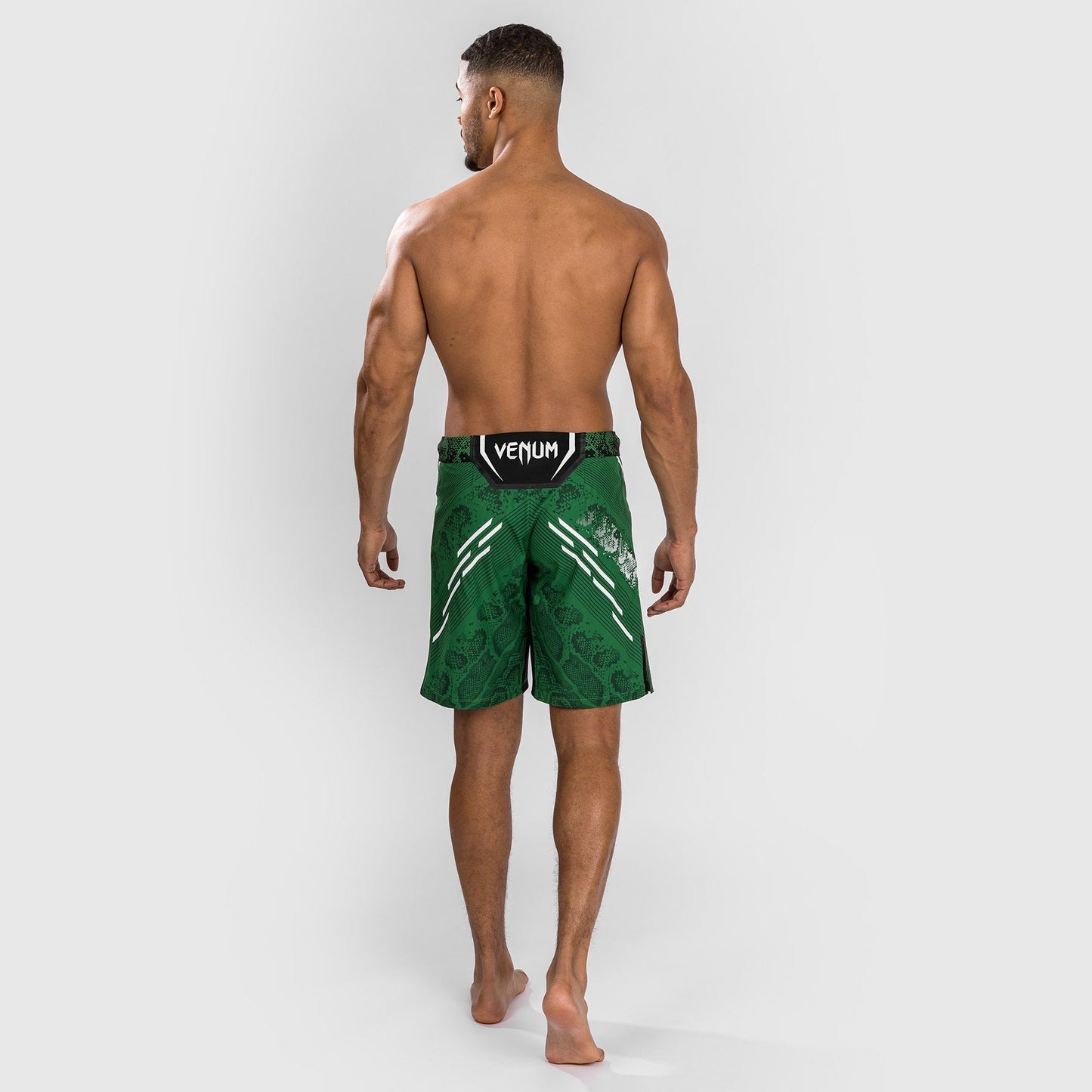 UFC Adrenaline by Venum Personalized Authentic Fight Night Men's Fight Short - Long Fit - Green